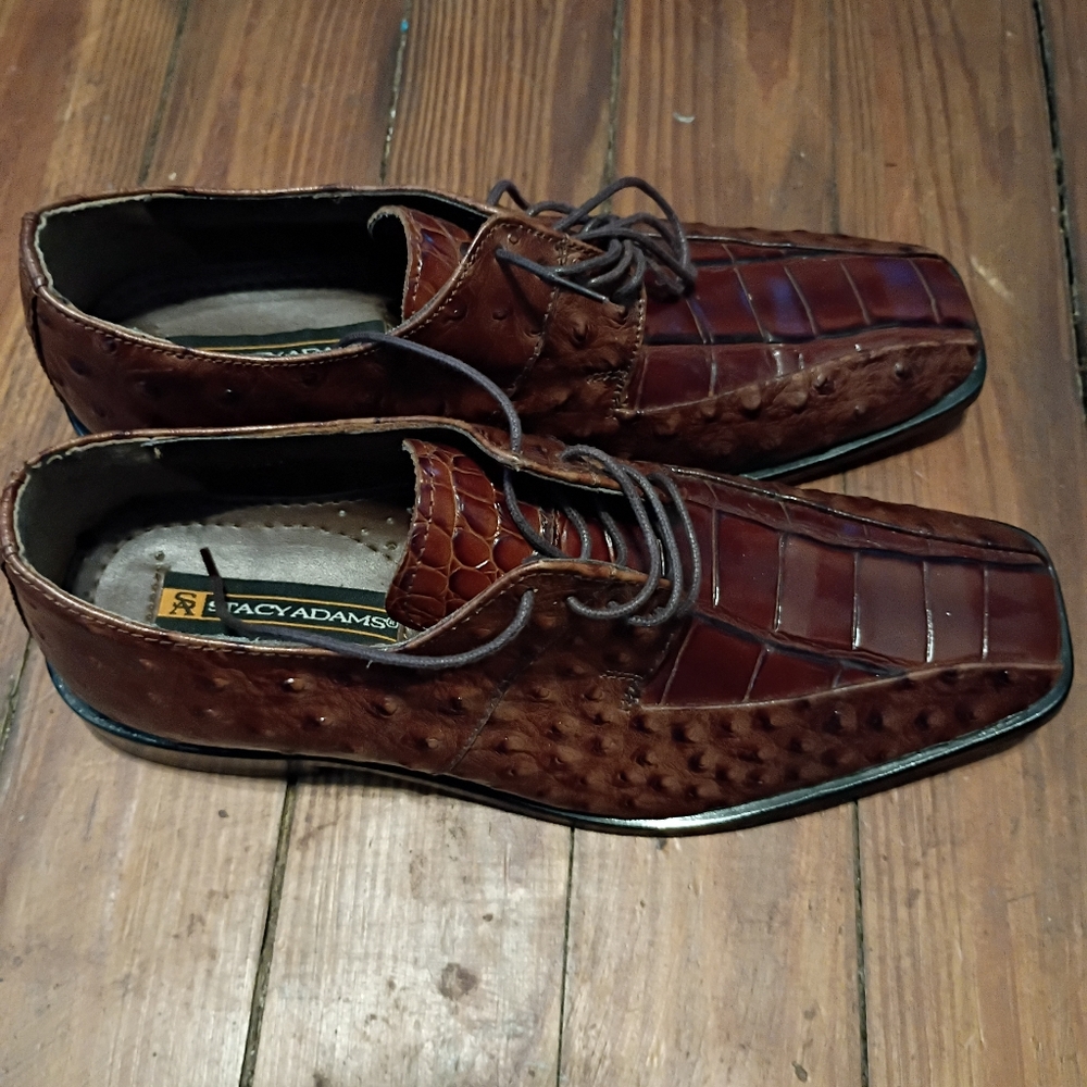 Stacy Adams Men's Brown Dress Shoes